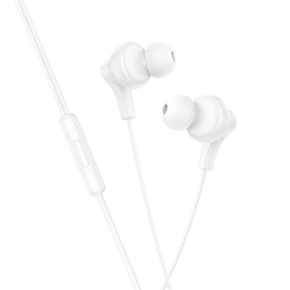 Handsfree USB-C HOCO M114, Valkoinen