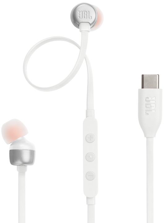Handsfree USB-C JBL Tune 310C, Valkoinen JBLT310CWHT