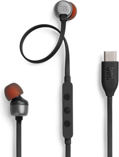 Handsfree USB-C JBL Tune 310C, Black JBLT310CBLK