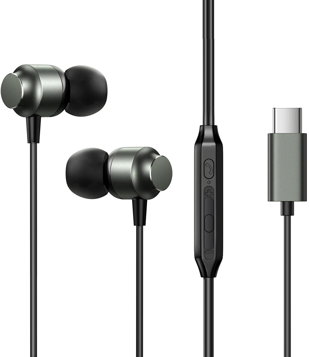 Handsfree USB-C Joyroom JR-EC06, Harmaa