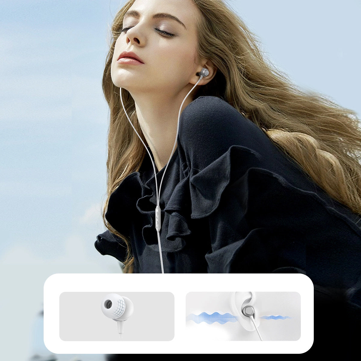 Handsfree USB-C Joyroom JR-EC06, Hopea