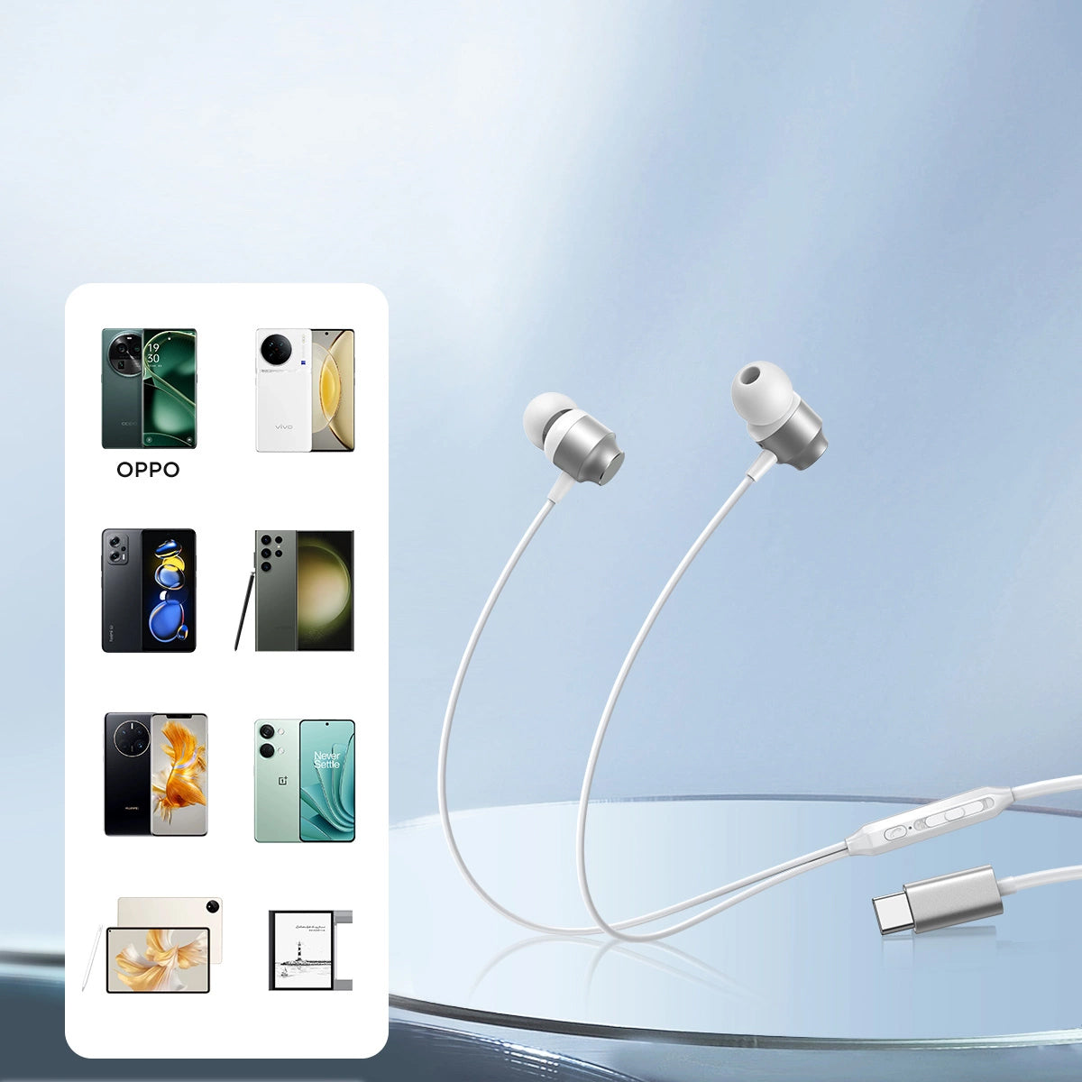 Handsfree USB-C Joyroom JR-EC06, Hopea