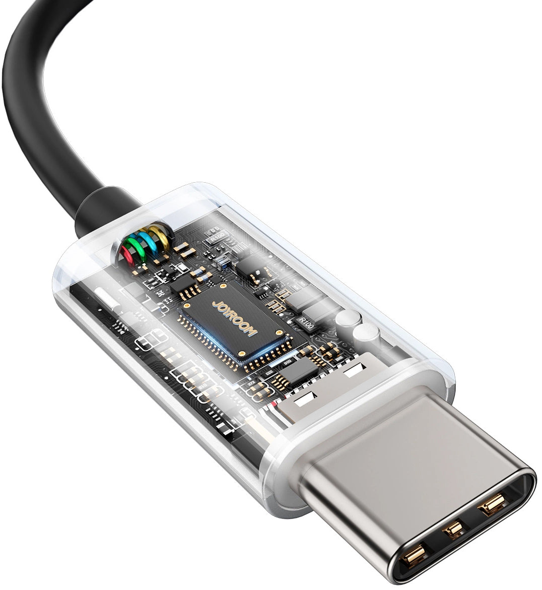 Handsfree USB-C Joyroom JR-EC07, Musta