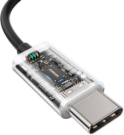 Handsfree USB-C Joyroom JR-EC07, Musta