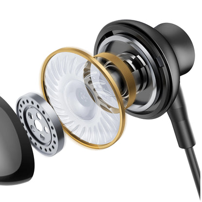 Handsfree USB-C Joyroom JR-EC07, Musta