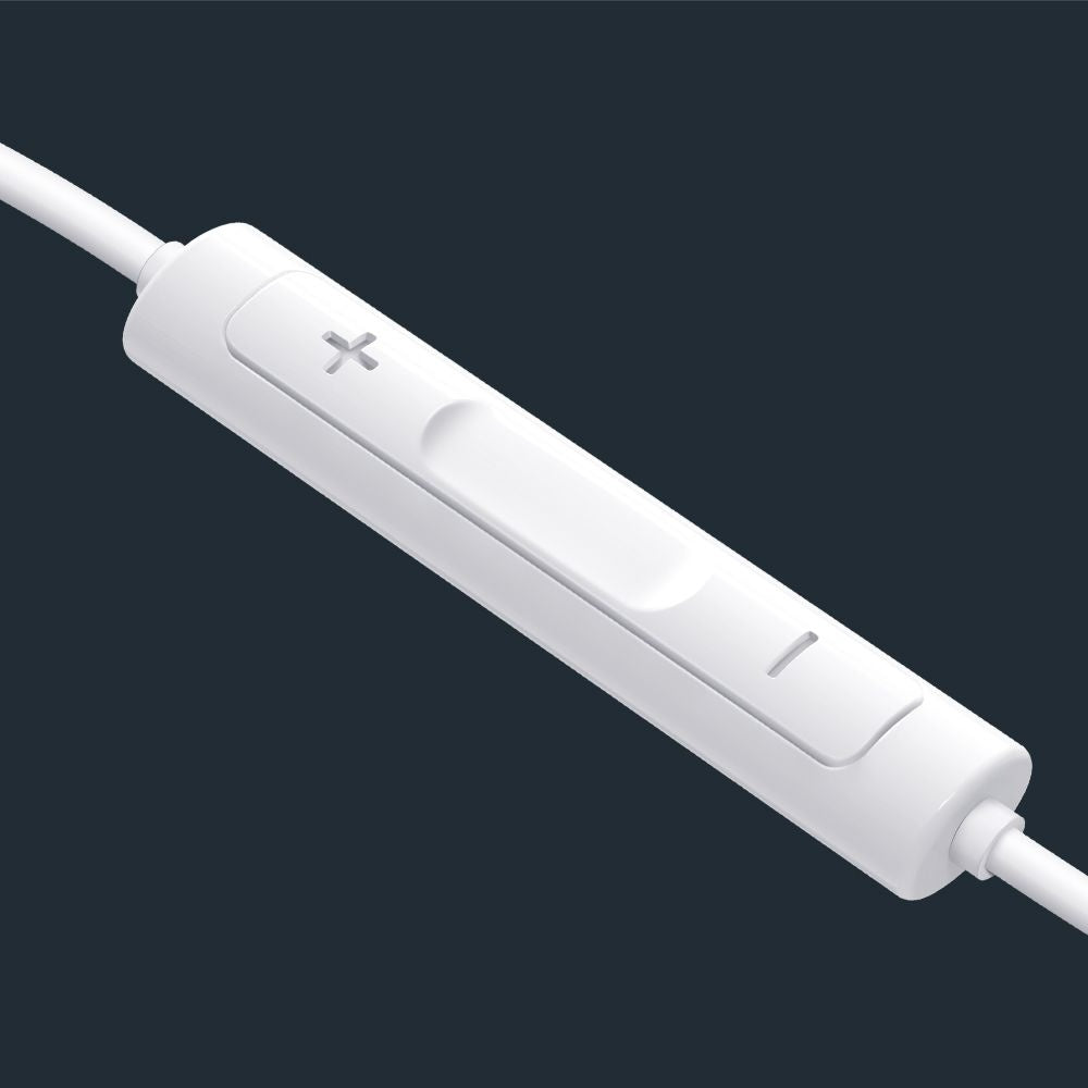 Handsfree USB-C McDodo HP-7500, 1.2m, Valkoinen