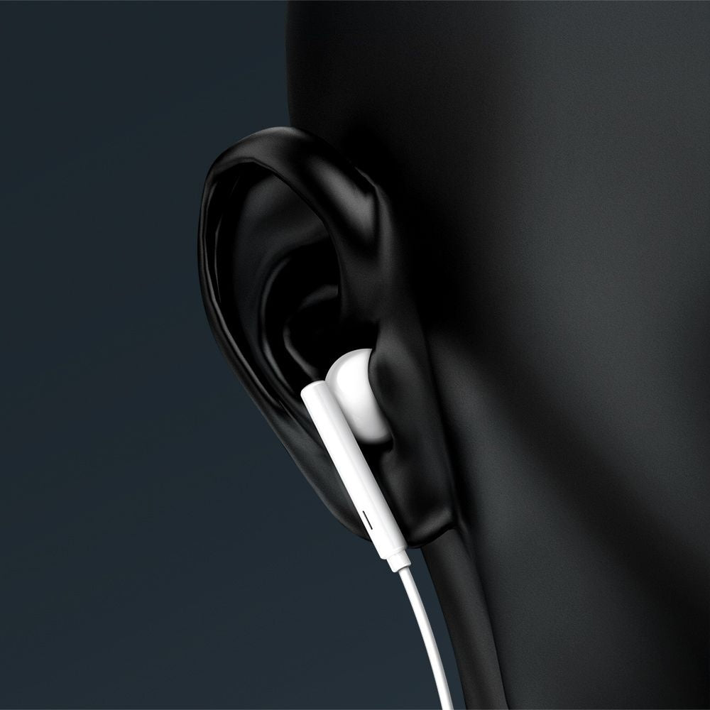 Handsfree USB-C McDodo HP-7500, 1.2m, Valkoinen