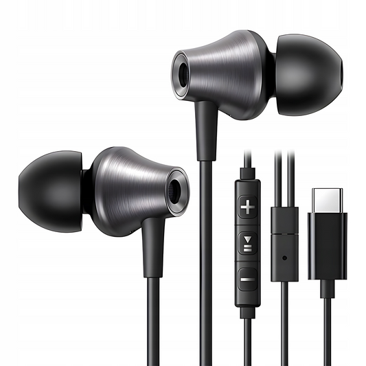 Handsfree USB-C UGREEN EP105, Musta