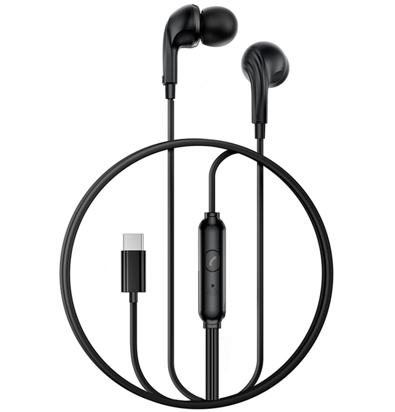 Handsfree USB-C XO Design EP82, Musta