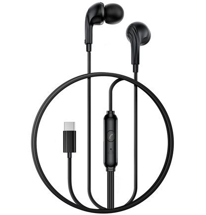 Handsfree USB-C XO Design EP82, Musta
