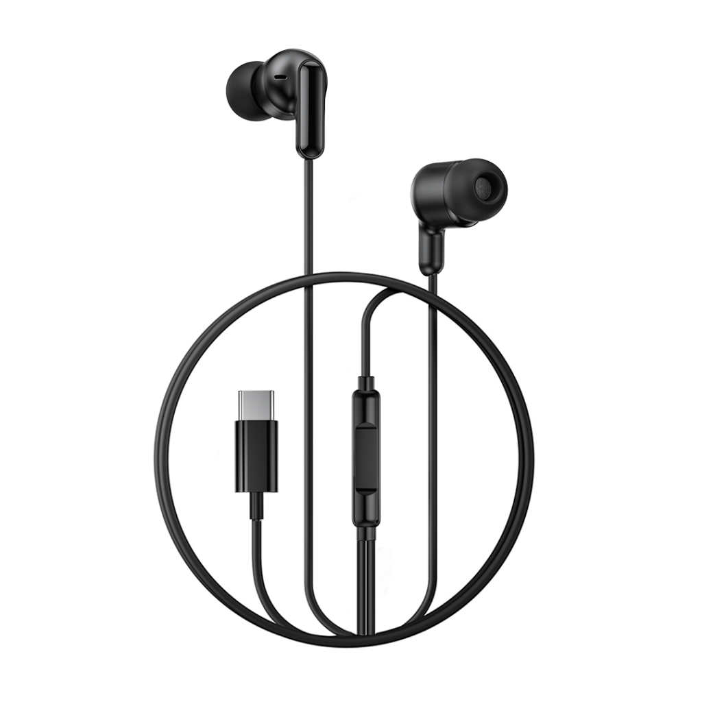Handsfree USB-C XO Design EP84, Musta