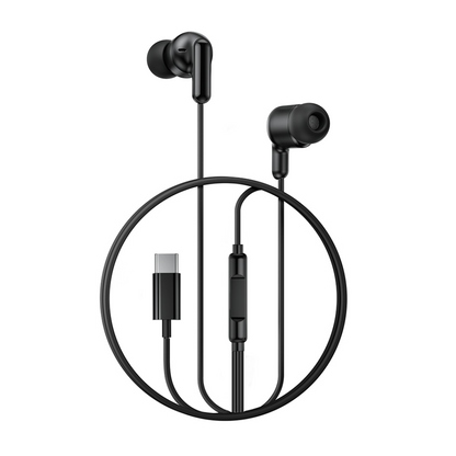 Handsfree USB-C XO Design EP84, Musta