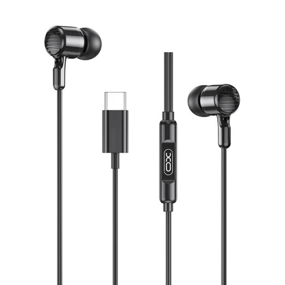 Handsfree USB-C XO Design EP81, Musta