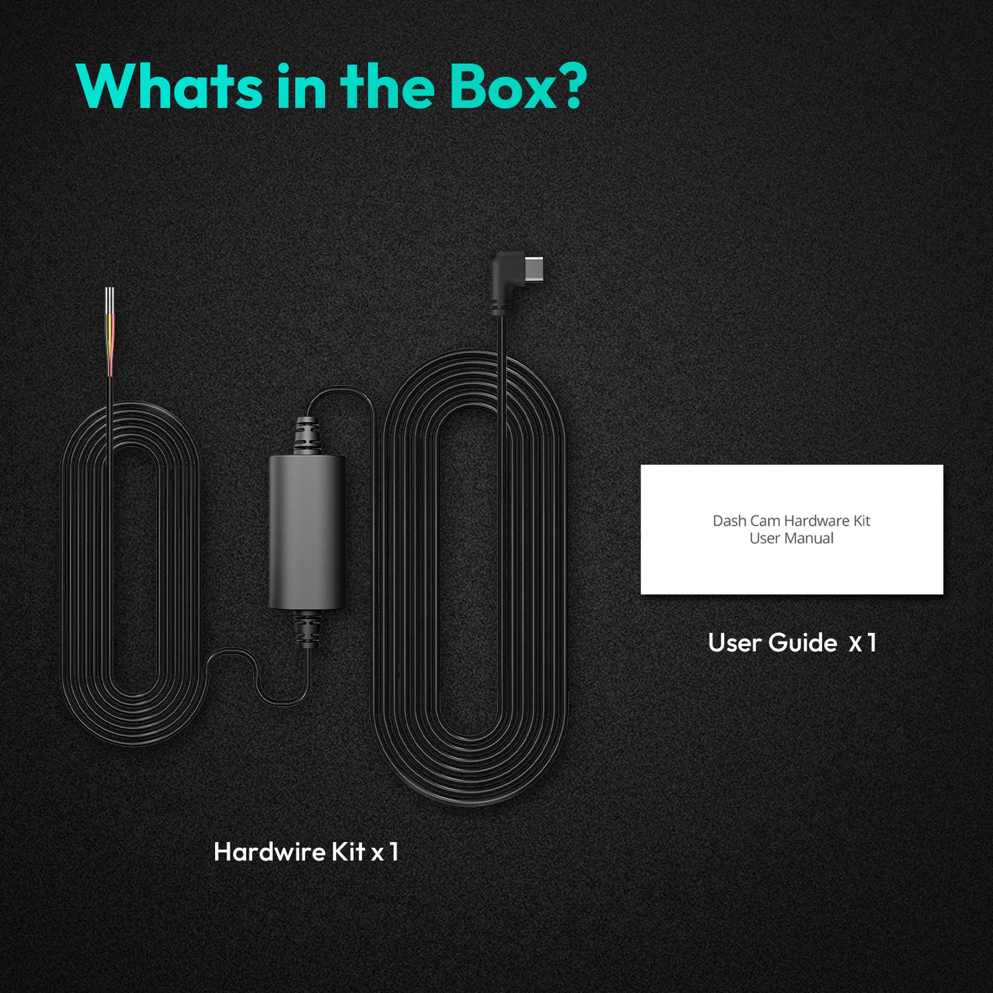 Hardwire Botslab for G500H Pro / V9H / HK50 Camera