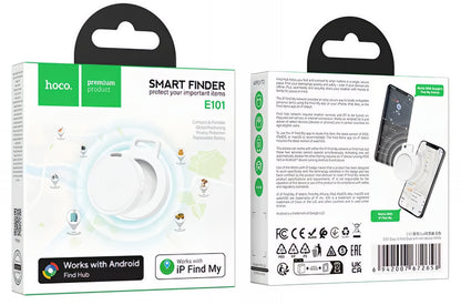 HOCO SmartTag E101 iOS / Android -sarjaan, valkoinen
