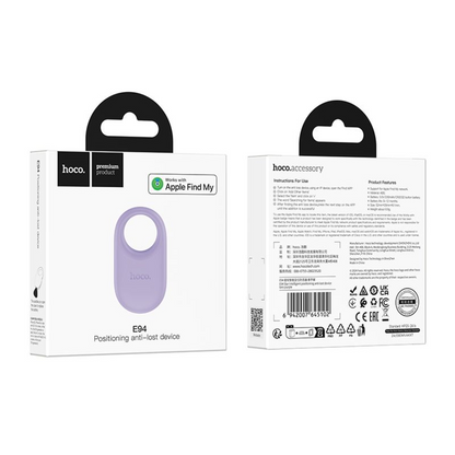 HOCO SmartTag E94 iOS-sarjalle, Violetti