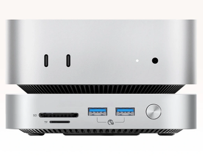 Orico MiniLink M49P monitoimihubi Apple Mac Mini M4:lle, 9-in-1, hopea