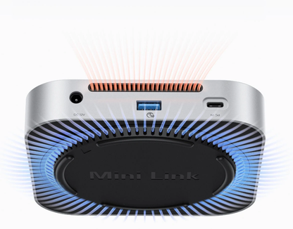 Orico MiniLink M49P monitoimihubi Apple Mac Mini M4:lle, 9-in-1, hopea