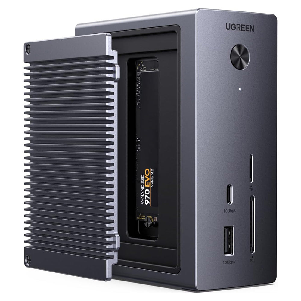 Monitoimihubi UGREEN CM923 (55735), 10in1, Harmaa