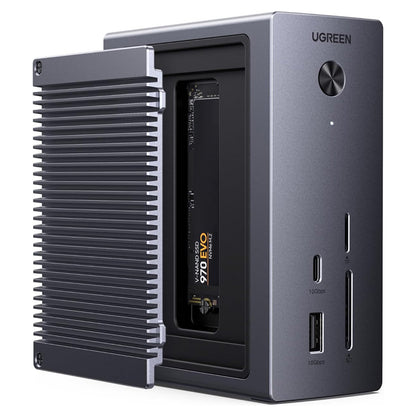 Monitoimihubi UGREEN CM923 (55735), 10in1, Harmaa