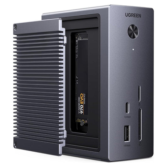 Monitoimihubi UGREEN CM923 (55735), 10in1, Harmaa