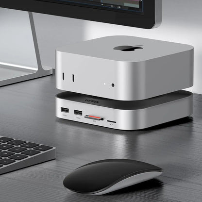 Monitoimikeskus GREEN CM841 (65487) Apple Mac Mini M4:lle, Musta