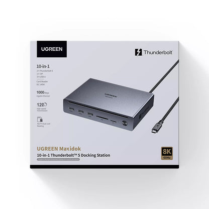 UGREEN U712 Thunderbolt Hub, 10in1, Gray