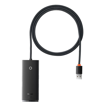 Hub USB Baseus Lite, 5in1, Musta WKQX030101