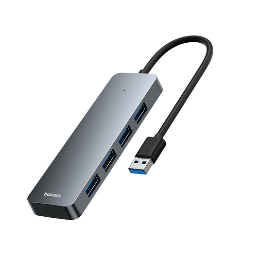 Hub USB Baseus UltraJoy Lite, 4 x USB-A 3.0, Harmaa B0005280B811-00