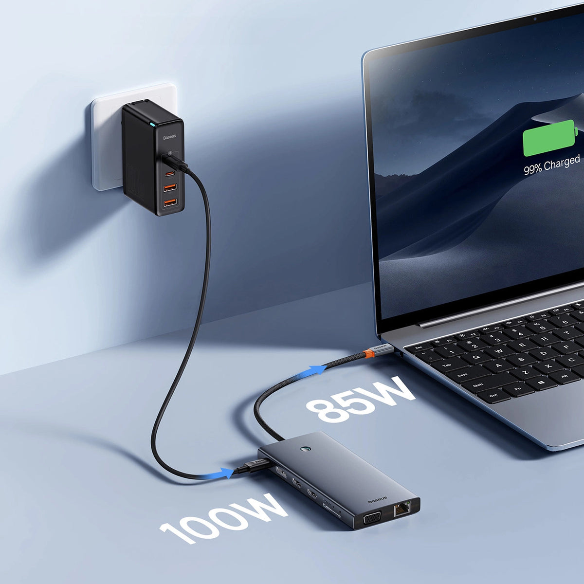 Baseus PortalJoy USB-C Hub, 13in1, Gray B00053002811-01