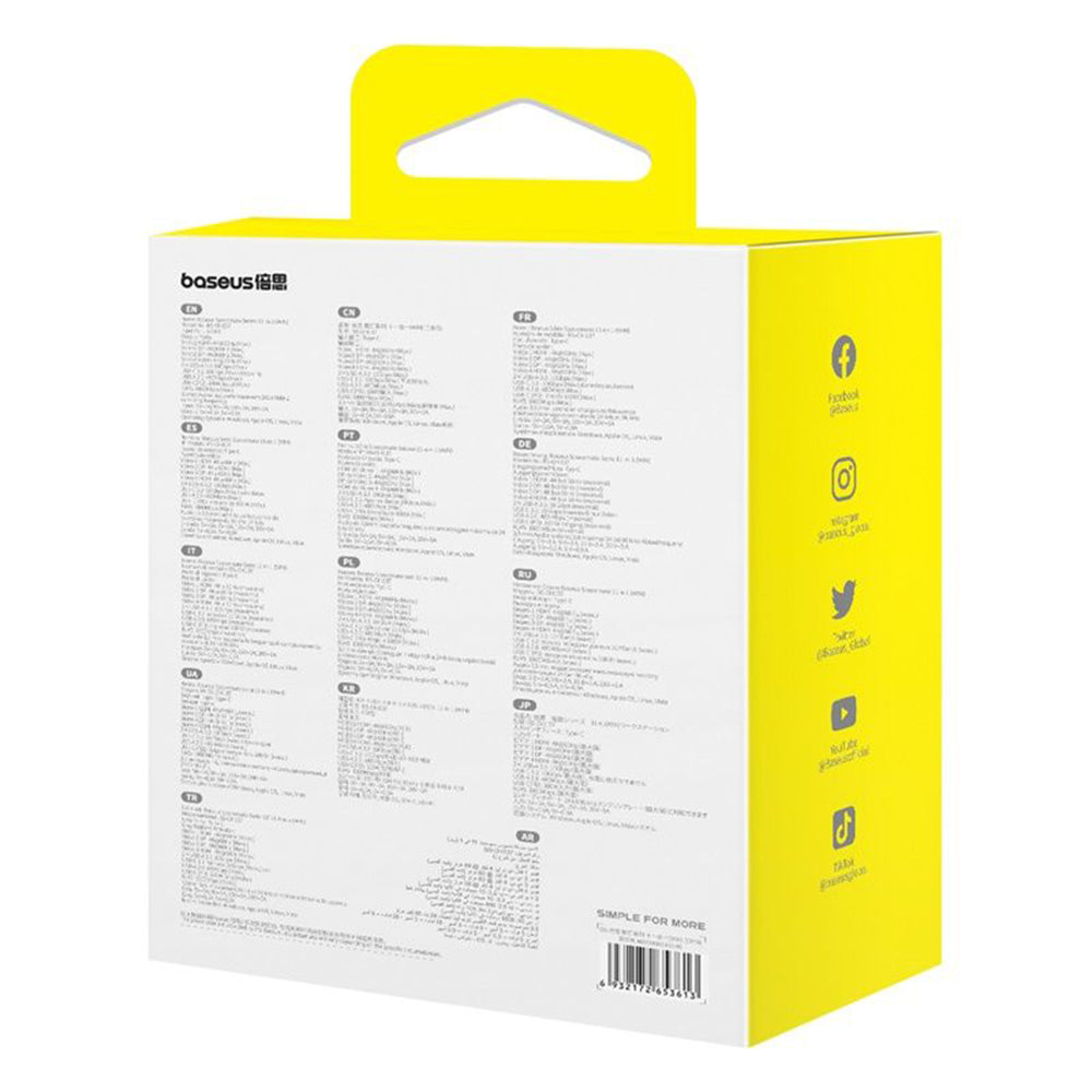 Hub USB-C Baseus SpaceMate, 11in1, Harmaa B00568101813-00