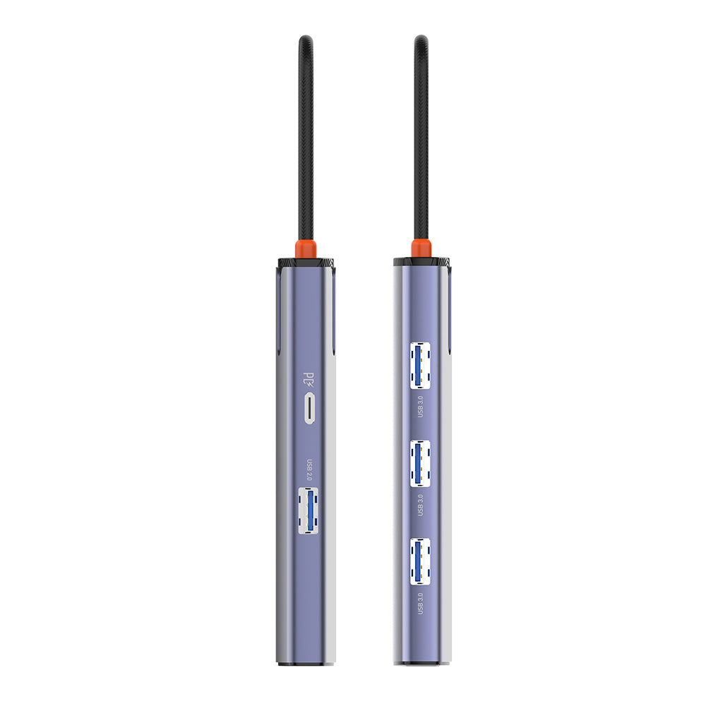 ColorWay CW-HUB03 USB-C Hub, 6in1, Silver