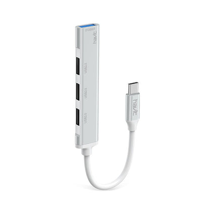 Hub USB-C HAVIT HB41, 4in1, Hopea