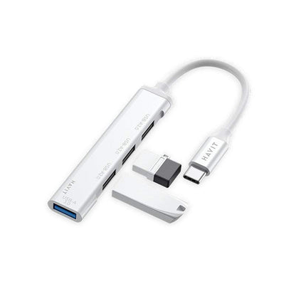 Hub USB-C HAVIT HB41, 4in1, Hopea