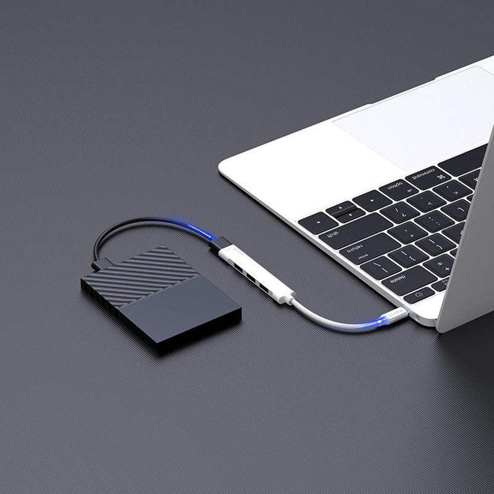 Hub USB-C HAVIT HB41, 4in1, Hopea
