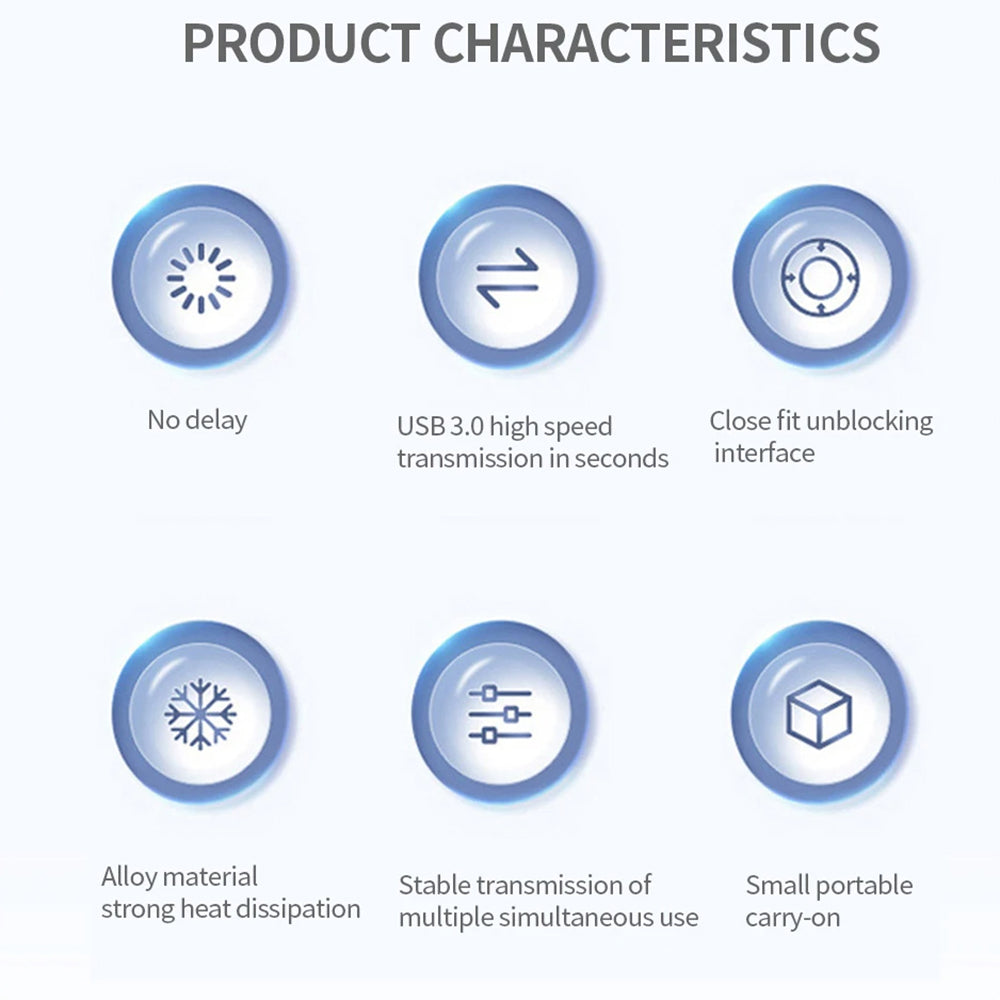 Hub USB-C Techsuit H12 ZenithDock, 4in1, Harmaa