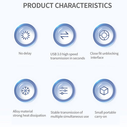 Hub USB-C Techsuit H12 ZenithDock, 4in1, Harmaa