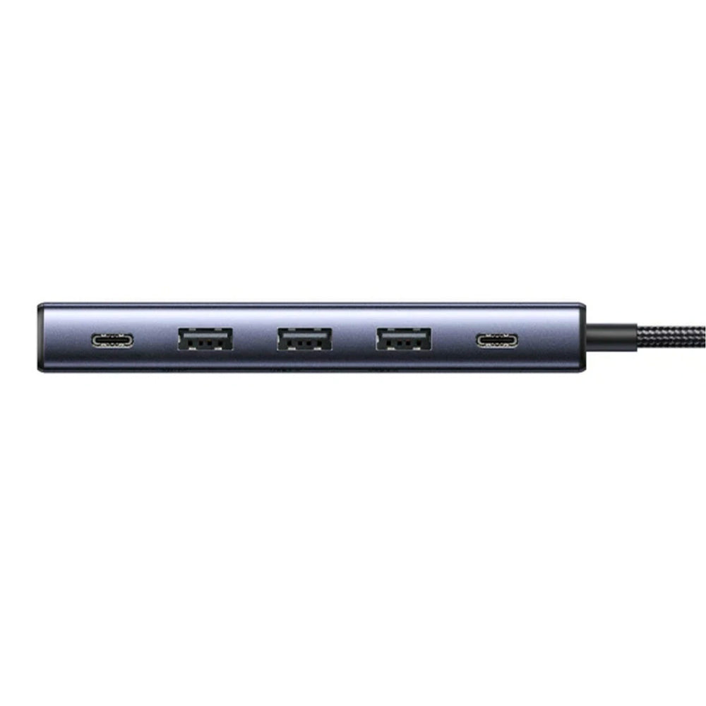 Hub USB-C UGREEN CM511 (75642), 6in1, Harmaa