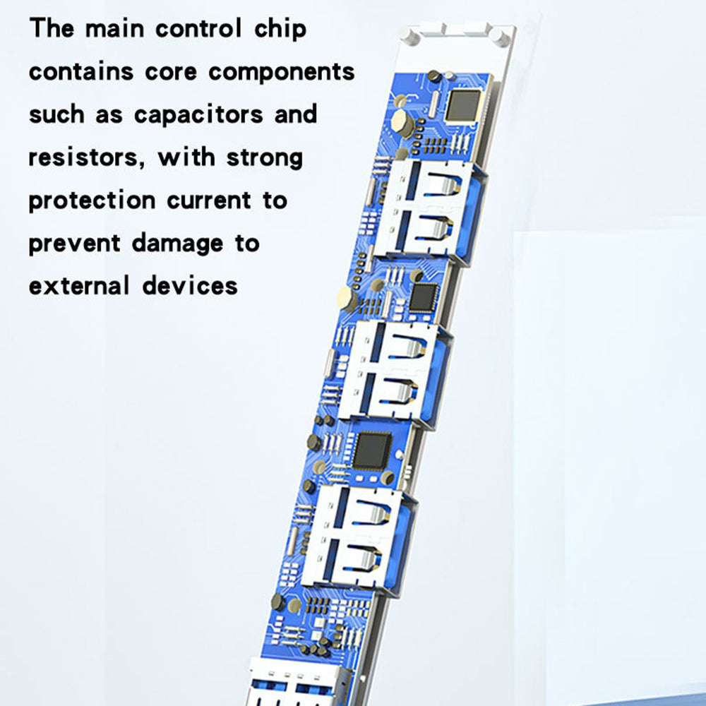 USB-C-hubi Yesido HB17, 4in1, harmaa