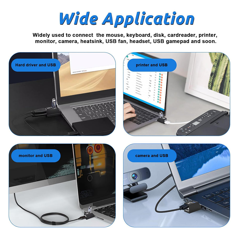 Techsuit H11 EchoLink USB Hub, 3in1, Black