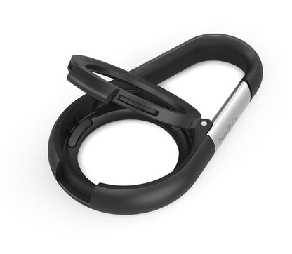 Belkin Carabiner -kotelo Apple AirTagille, musta MSC008btBK