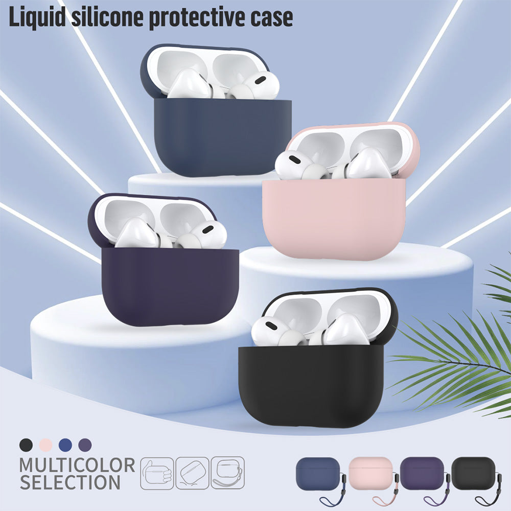 Blueo Liquid -kuori Apple AirPods Pro 2:lle, Laivastonsininen
