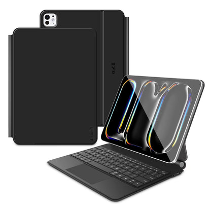 Näppäimistökotelo Apple iPad Pro 11 (2025) / (2024) varten, Tech-Protect, SmartCase Magnetic, Musta
