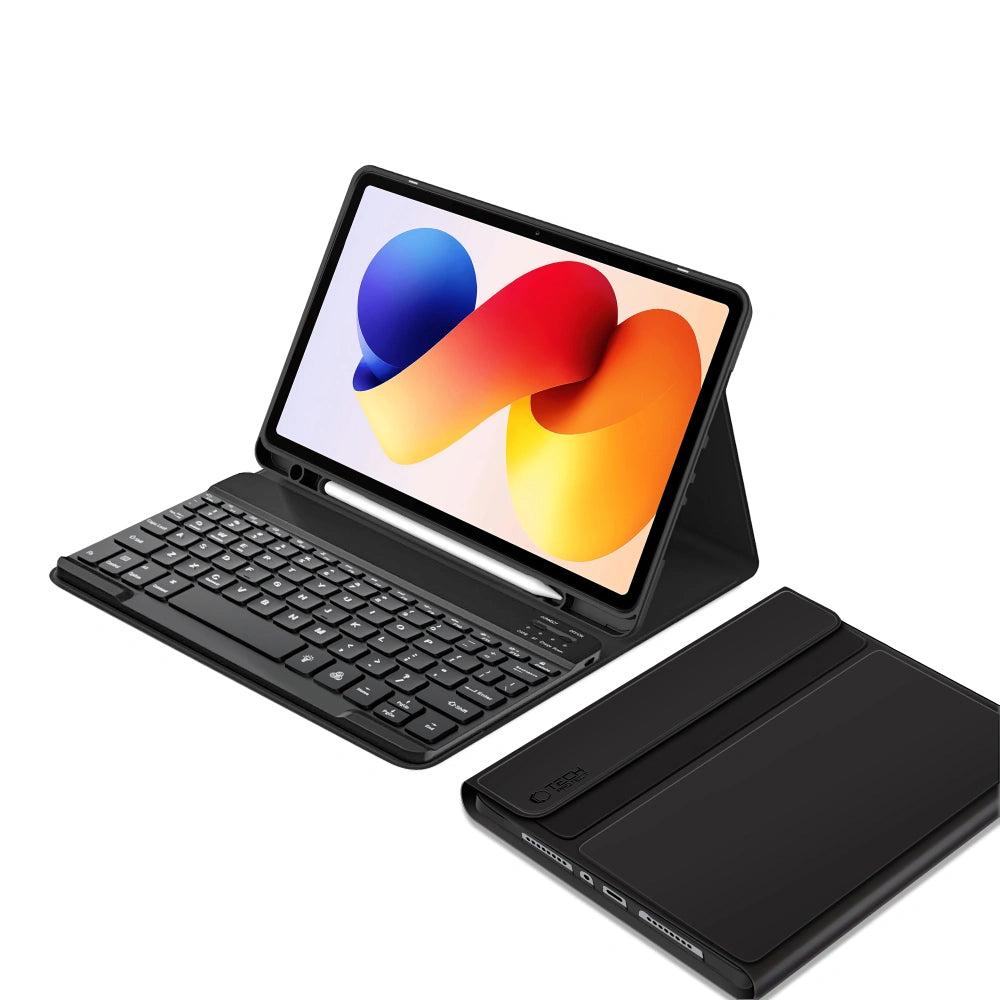 Suojakotelo näppäimistöllä Xiaomi Poco Pad M1 / Redmi Pad 2 Pro, Tech-Protect, SC PEN, Musta