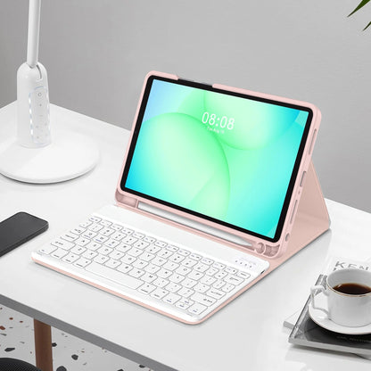 Kotelo näppäimistöllä Samsung Galaxy Tab A11+ / Tab A9+ varten, Tech-Protect, SC PEN, Pinkki