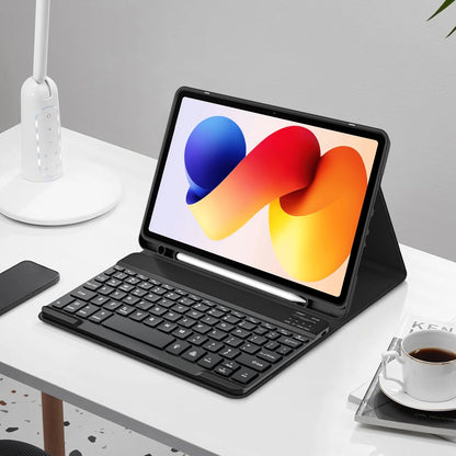 Suojakotelo näppäimistöllä Xiaomi Poco Pad M1 / Redmi Pad 2 Pro, Tech-Protect, SC PEN, Musta