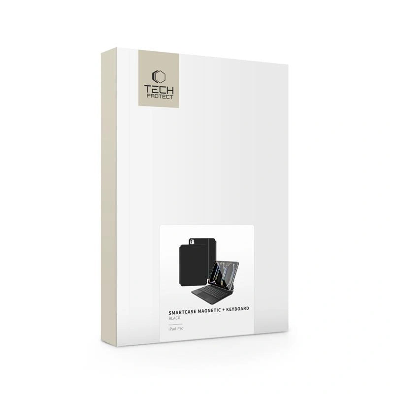 Näppäimistökotelo Apple iPad Pro 11 (2025) / (2024) varten, Tech-Protect, SmartCase Magnetic, Musta