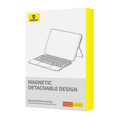 Suojakotelo näppäimistöllä Apple iPadille (2022), Baseus, Brilliance, Musta