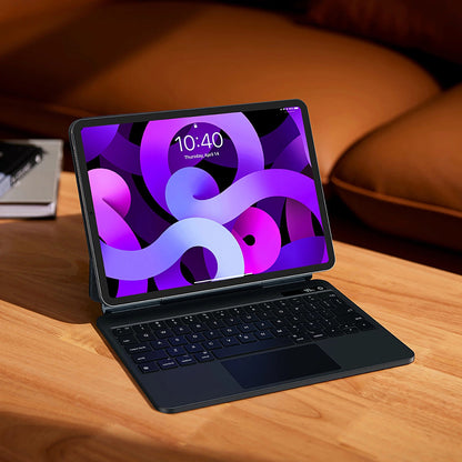 Näppäimistökotelo Apple iPad Air (2022) / Air (2020) / Pro 11 (2018), Baseus, Brilliance with Digital Display, Harmaa