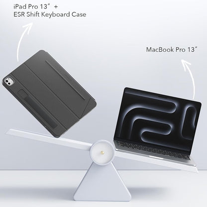 Näppäimistökotelo Apple iPad Pro 13 (2024), ESR, Shift, Harmaa